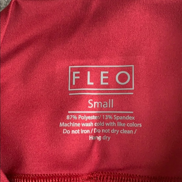 FLEO El Toro- Red Bounce Leggings - Picture 4 of 5